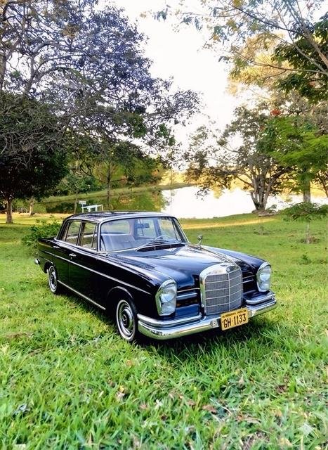 Mercedes-Benz histórico de JK no gramado